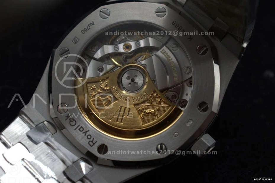 APSF Royal Lightweight Grey Textured SA3120 SS 1:1 1031 Clone SS Edition Dial Best 15454 Bracelet Frosted 37mm on Super Oak 1218